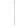 Kunststofpaal promo 154cm wit Koltec