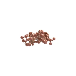 Kunsttak met bessen 50 x 30 x 5 cm zalm