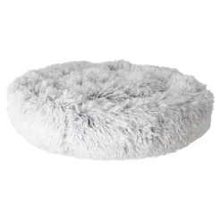 Kussen dier 58cm pluche grijs