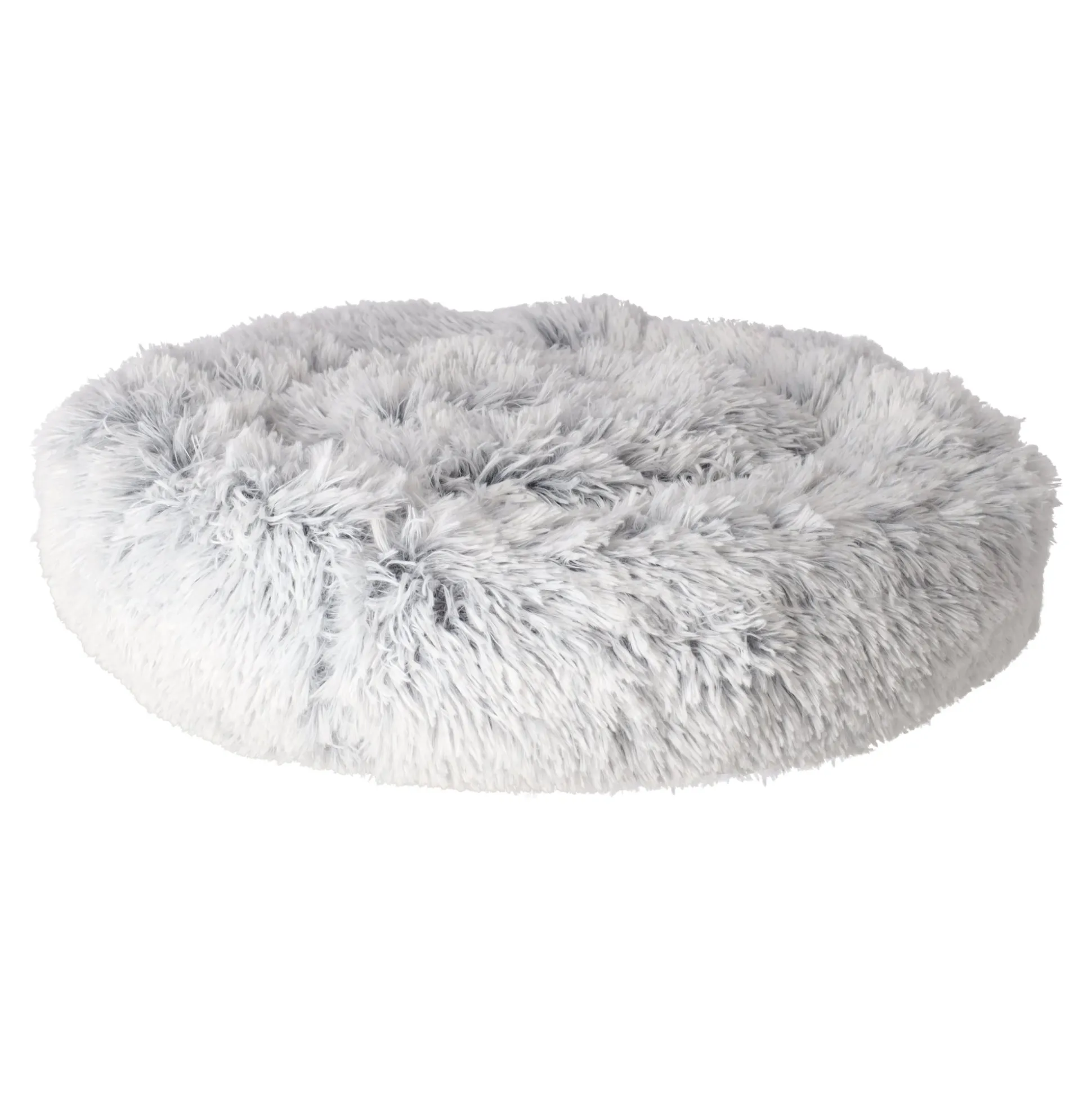 Kussen dier 58cm pluche grijs