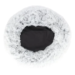 Kussen dier 58cm pluche grijs