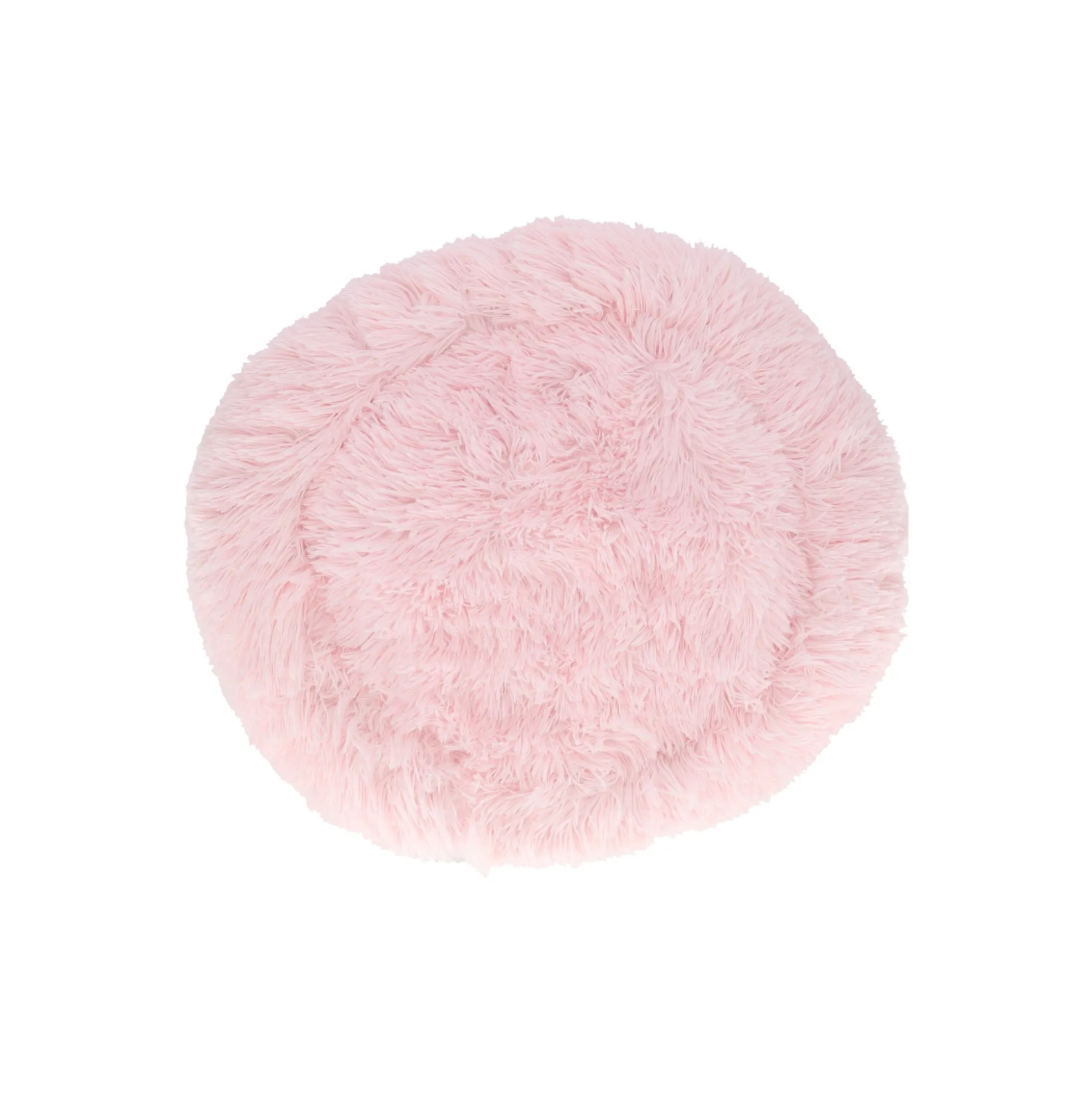 Kussen dier 58cm pluche roze