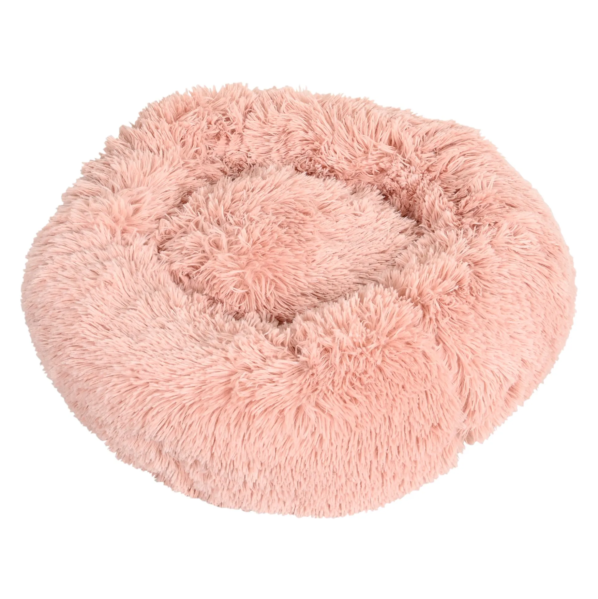 Kussen dier 58cm pluche roze