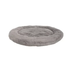 Kussen dier 55cm rond grijs