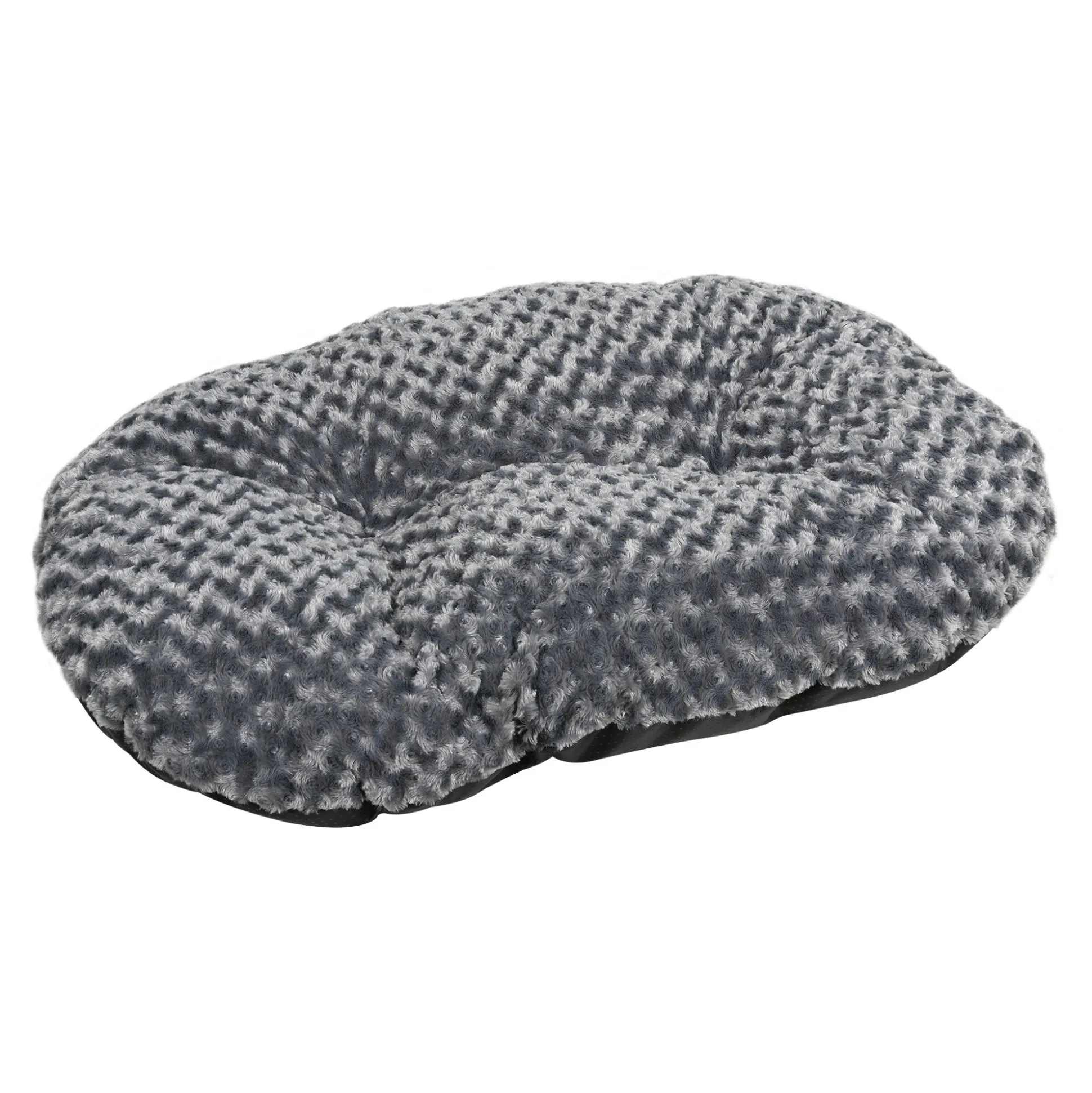 Kussen hond cosy 50x34cm grijs