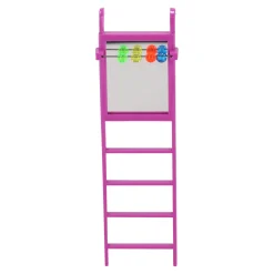 Ladder bel+kralen