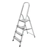 Ladder huishoud 3 treden aluminium pro