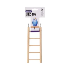 Ladder vogel 5 treden hout