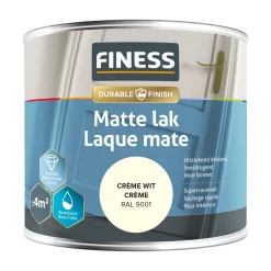 Lak waterb mat c.wit 14204 250ml