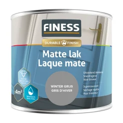 Lak waterb mat w.grijs 14290 250ml