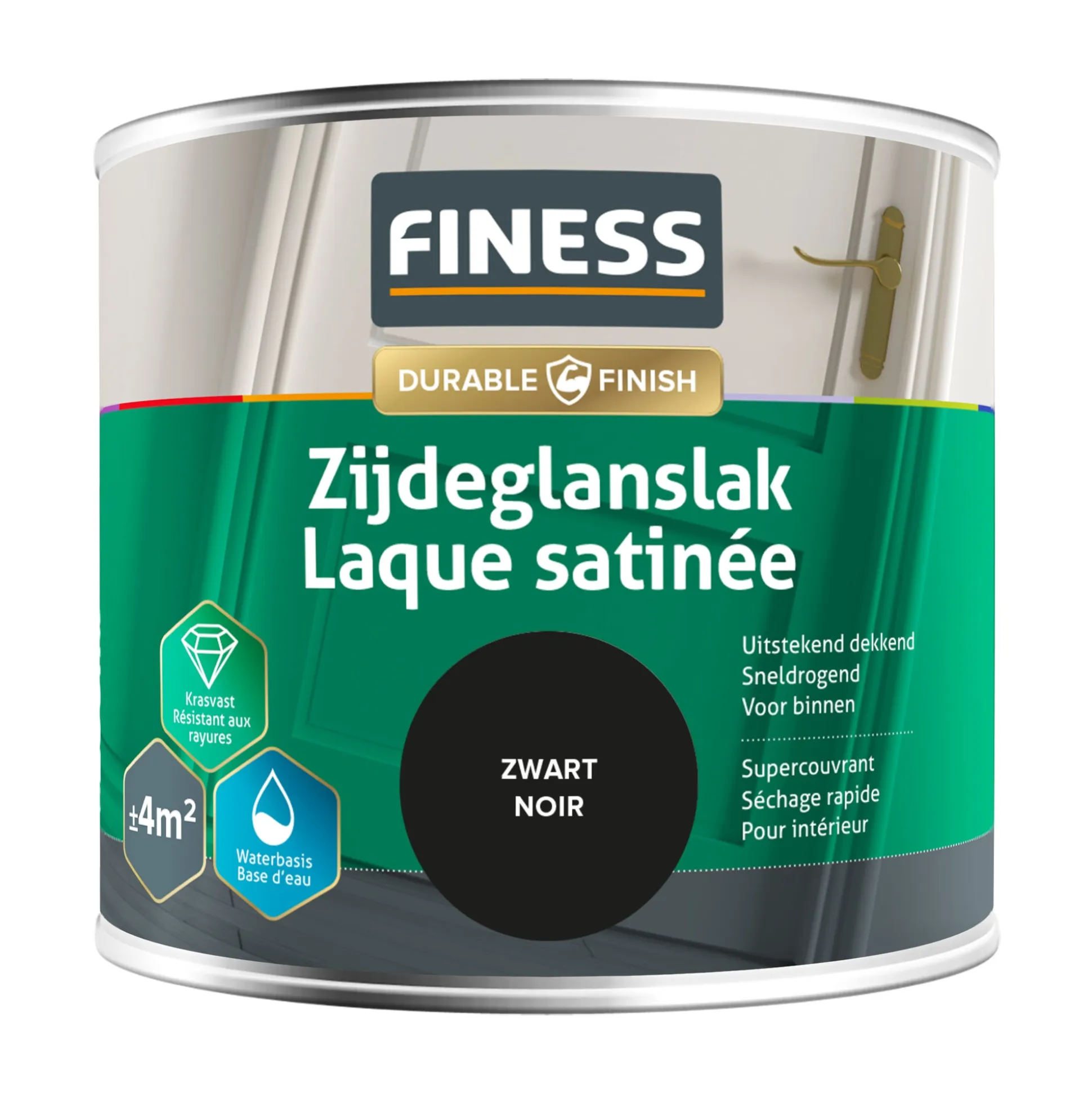 Lak waterb ZG zwart 1428 250ml