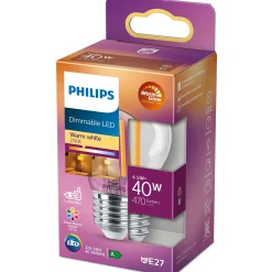 Lamp LED bol deco dimbaar 40W E27