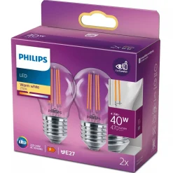 Lamp LED bol deco 40w E27 2st.