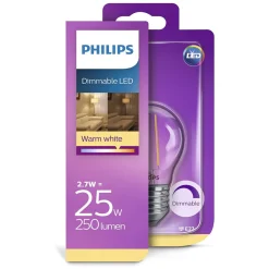 Lamp LED bol dimbaar 25W E27