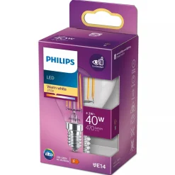 Lamp LED bol helder 40W E14