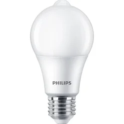 Lamp LED bol mat beweging 60W E27