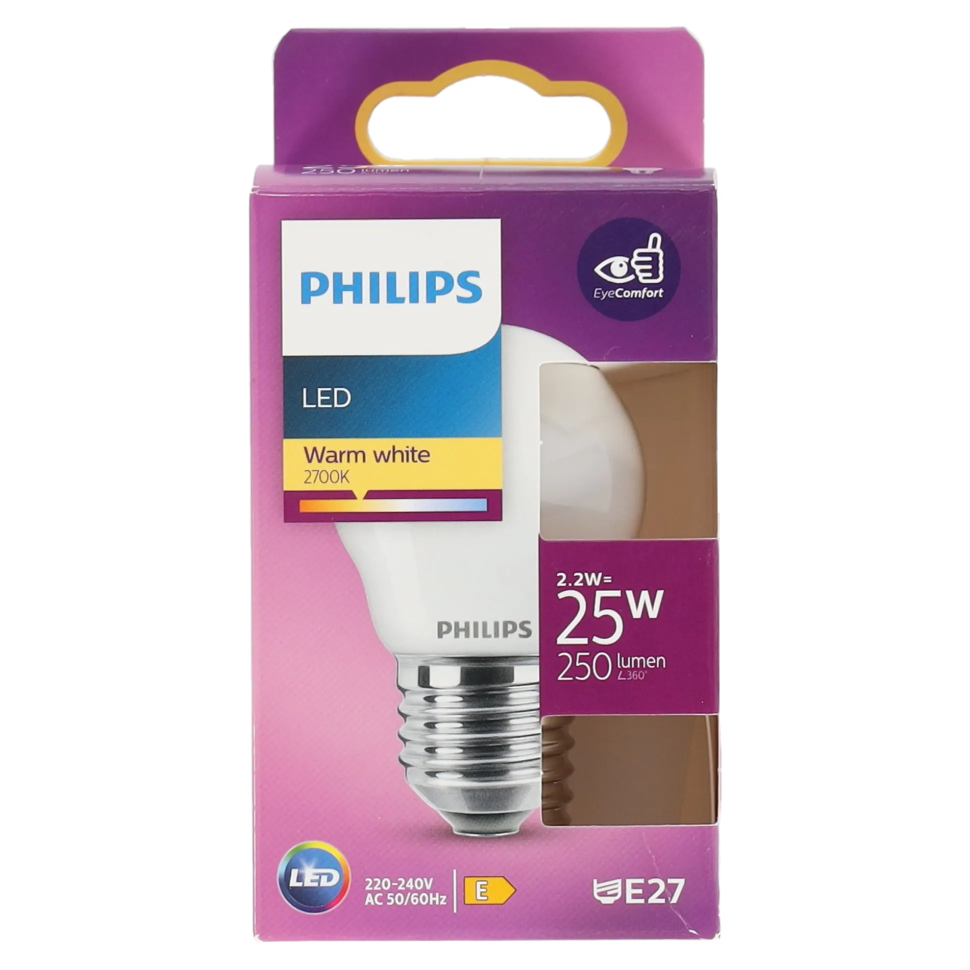 Lamp LED bol mat 25W E27 Philips