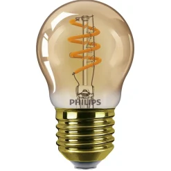 Lamp LED bol met spiraal dimbaar Vintage 15W E27
