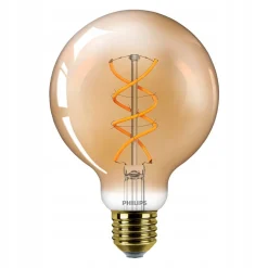 Lamp LED globe met spiraal Vintage 25W E27