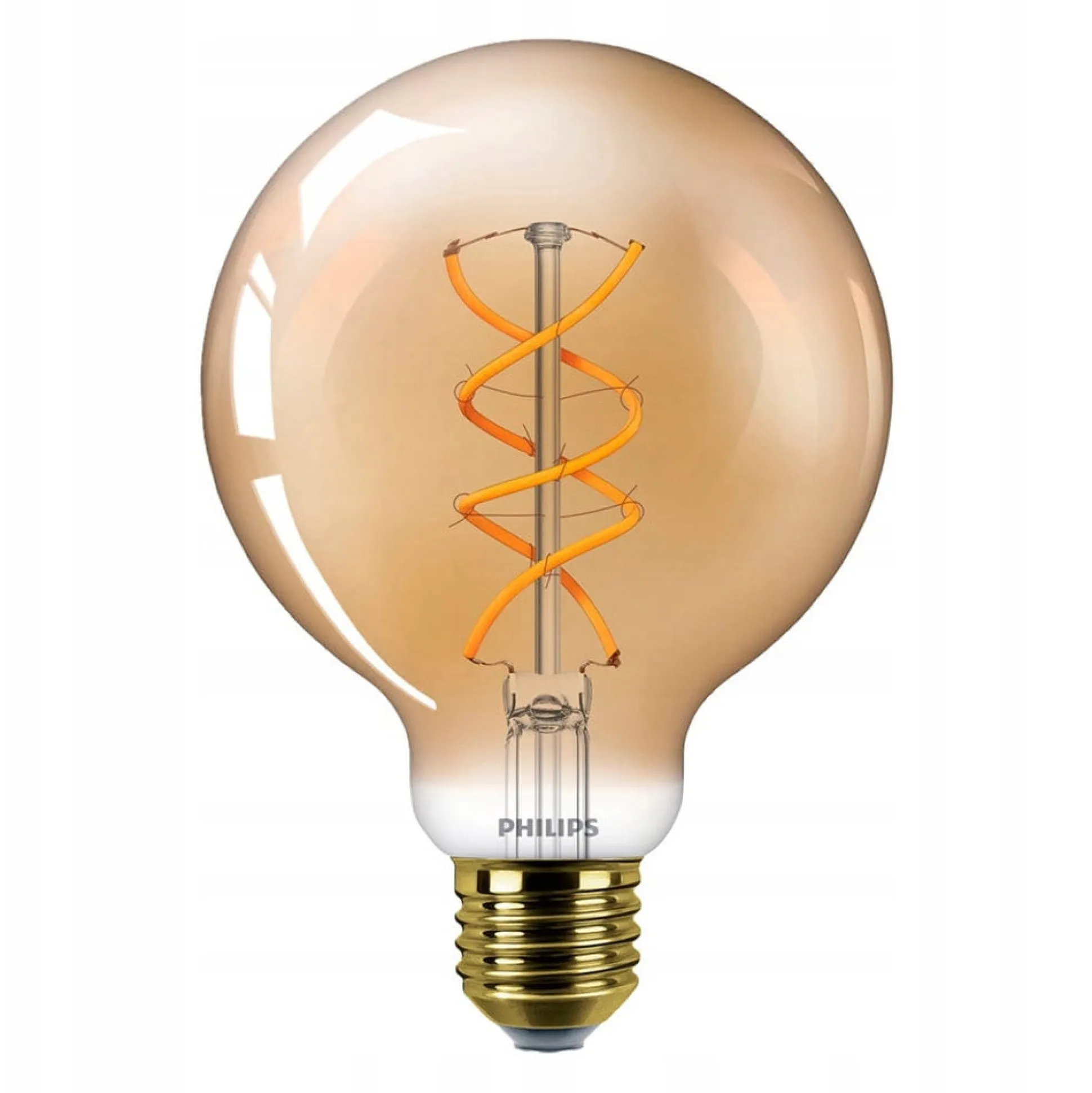 Lamp LED globe met spiraal Vintage 25W E27