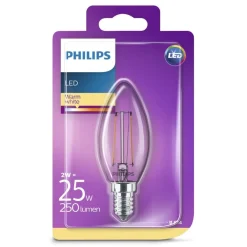 Lamp LED kaars deco 25W E14