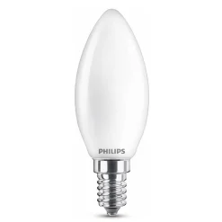 Lamp LED kaars mat 25W E14