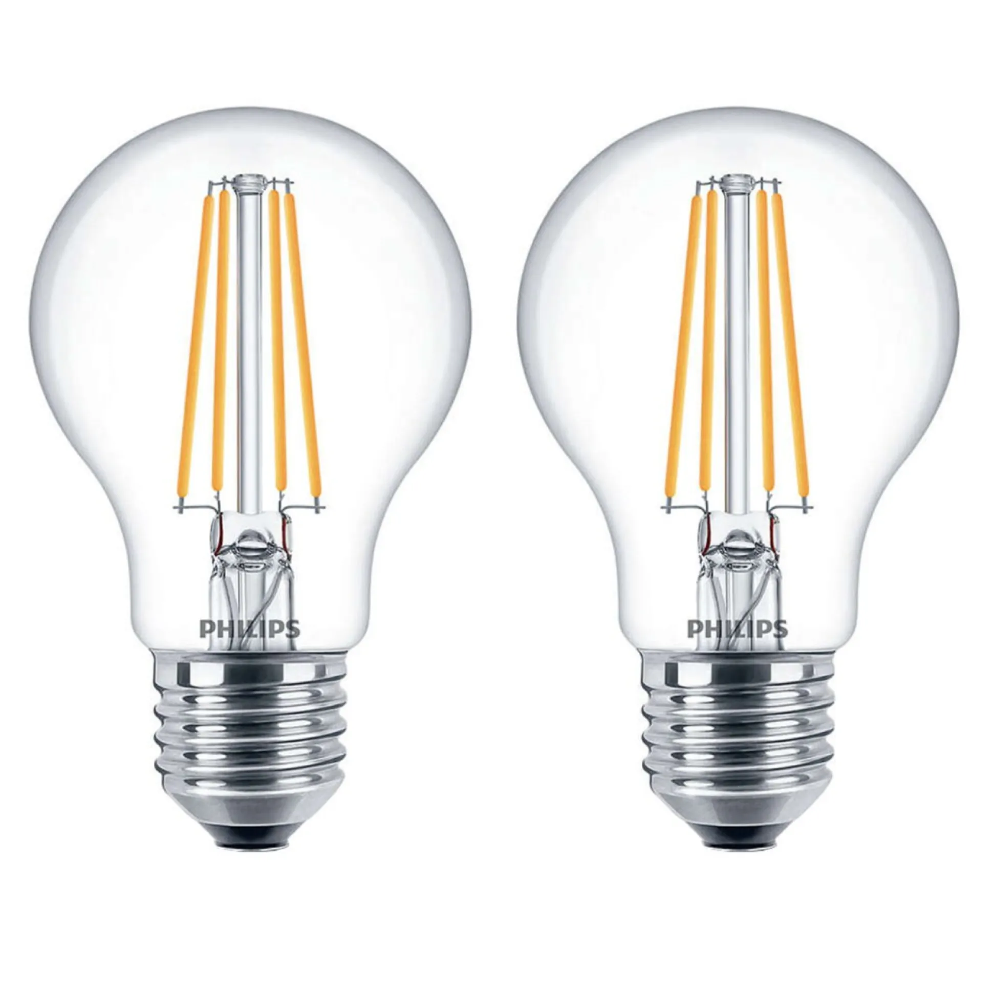 Lamp LED peer helder 60W E27 2st.