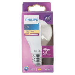 Lamp LED peer mat 75W E27 Philips