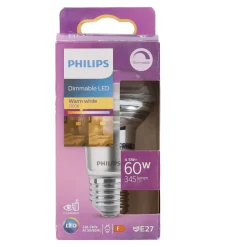 Lamp LED spot 60W E27 dim Philips
