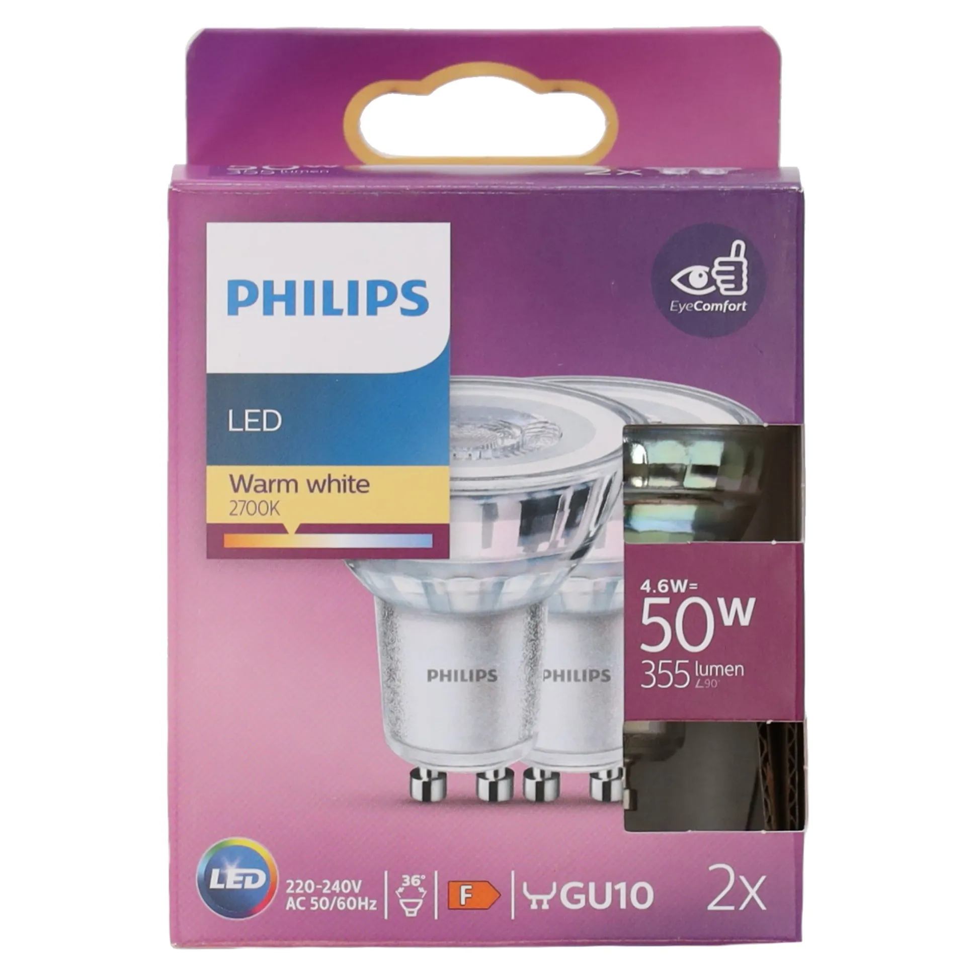 Lamp LED 50W GU10 duo Philips