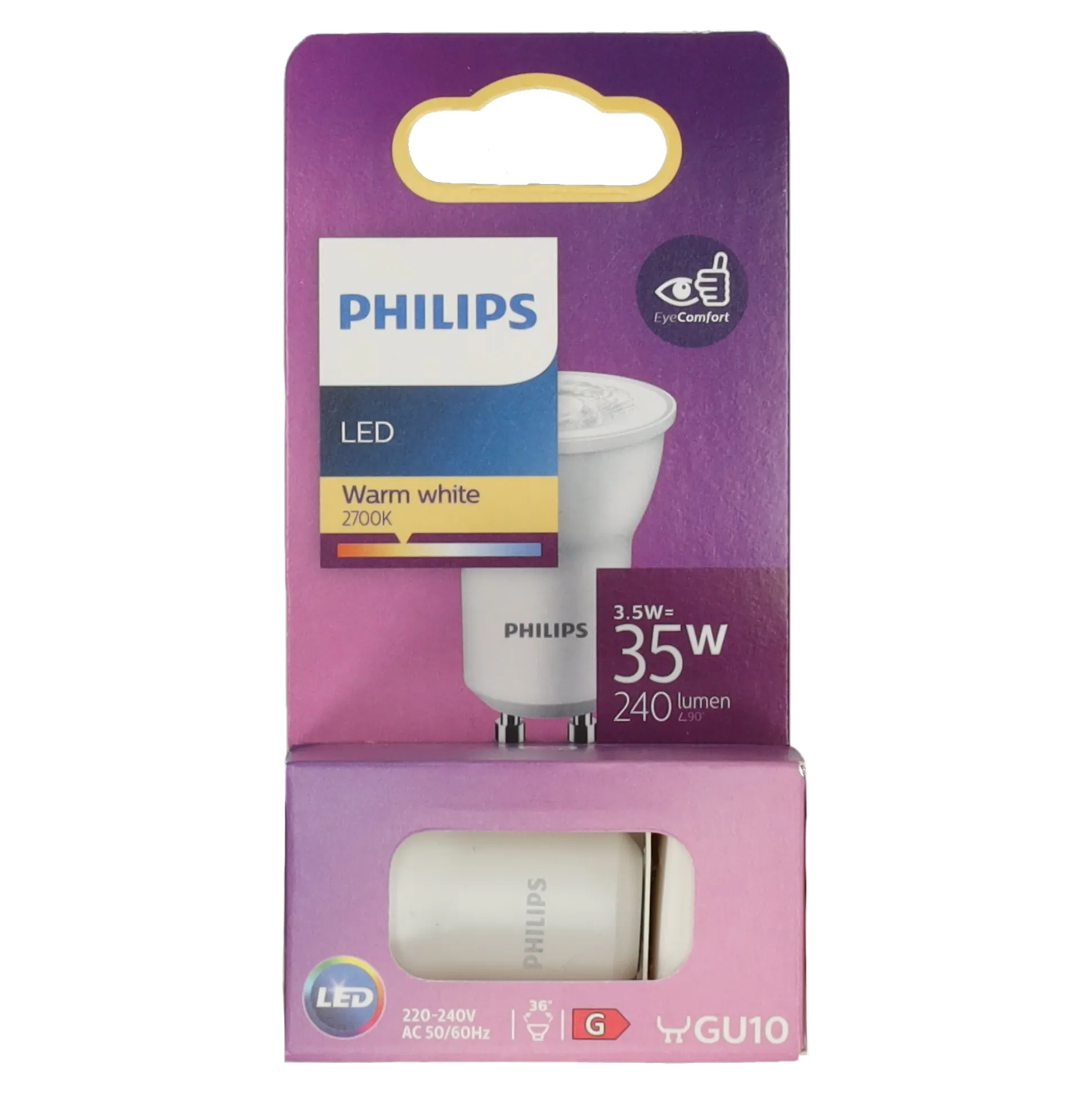 Lamp LED 35W GU10-MR11 Philips