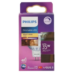 Lamp LED 35W MR16 dim Philips