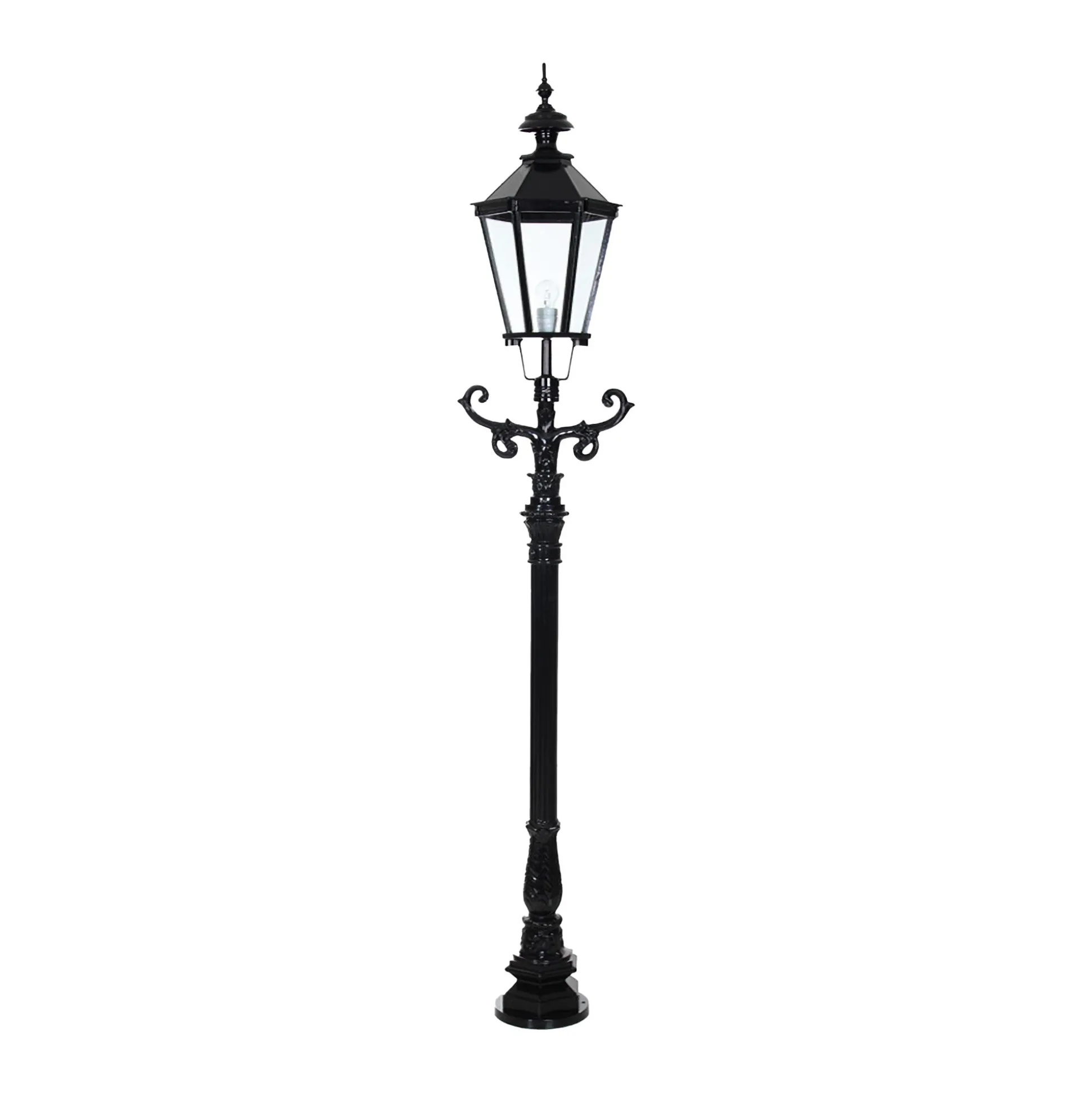 Lamp staand Volendam 51 cm Zwart Diamant