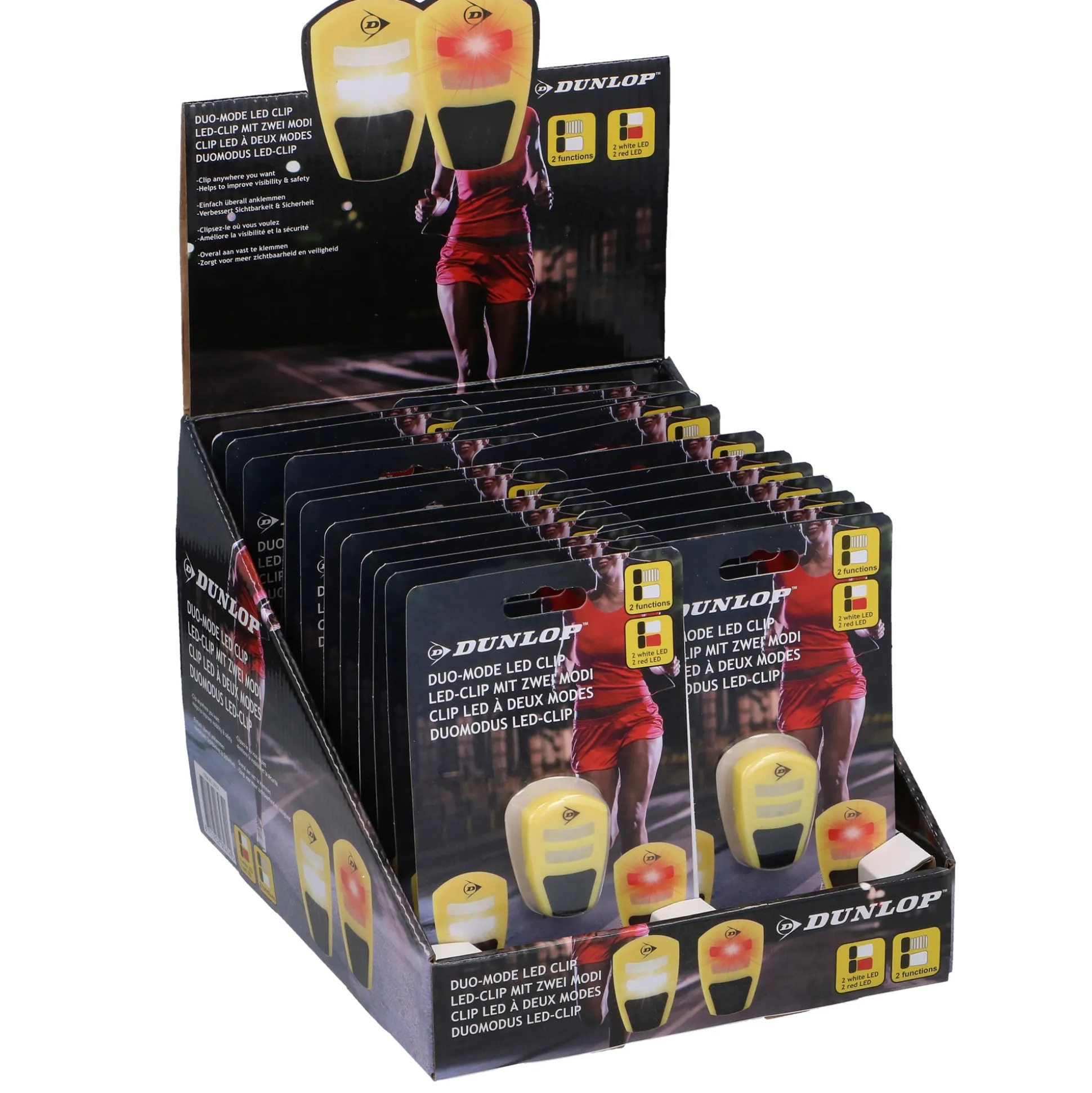 Lampenset LED+clip Dunlop