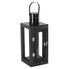 Lantaarn Lorenzo black 34 cm