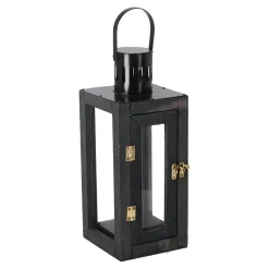 Lantaarn Lorenzo black 34 cm