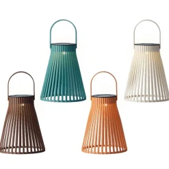 Lantaarn solar 18cm 4 assorti