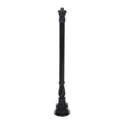 Lantaarnpaal Almere 141 cm Zwart Diamant