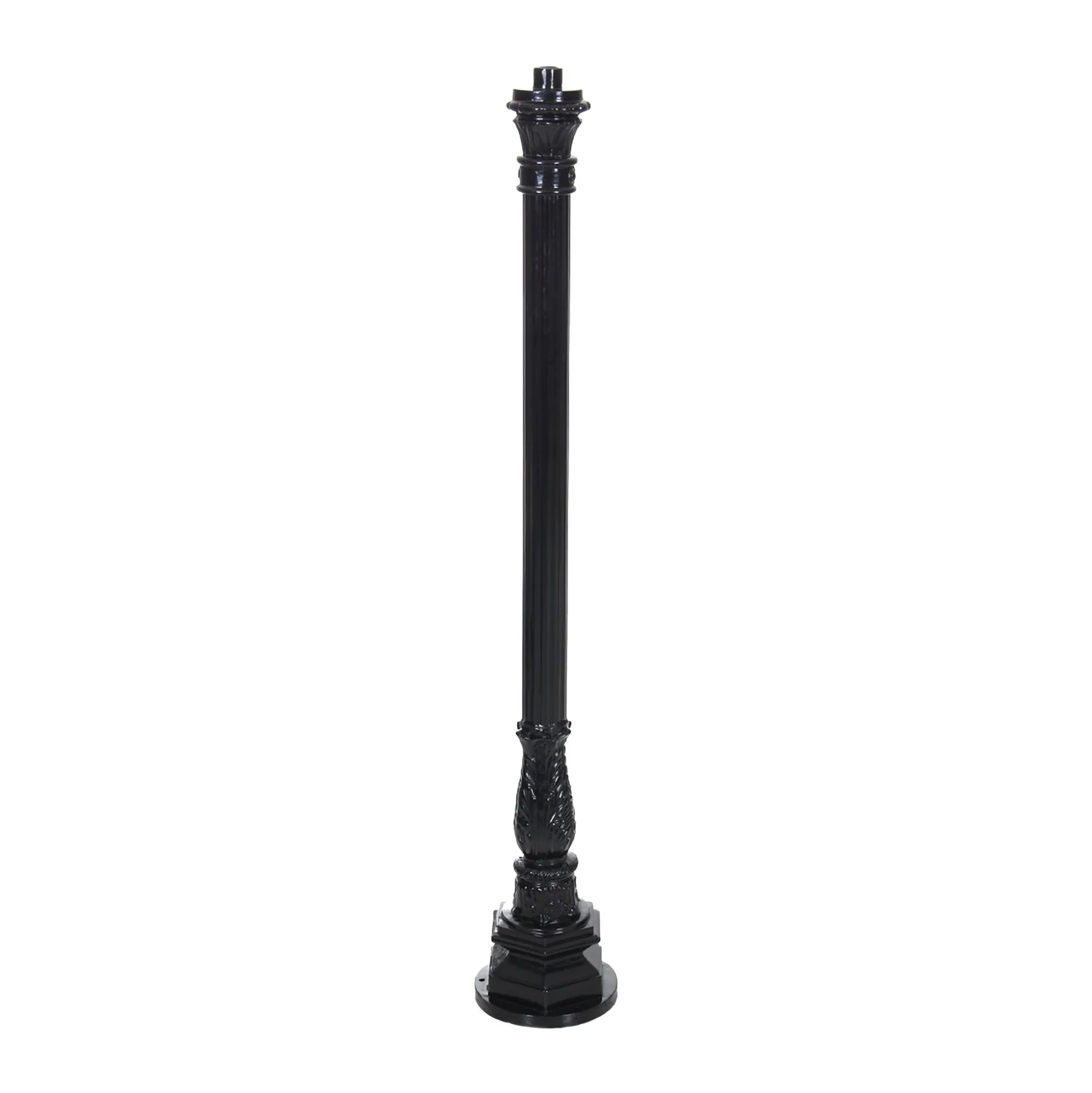 Lantaarnpaal Almere 141 cm Zwart Diamant
