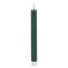LED dinerkaars ribbel donker groen 25 cm