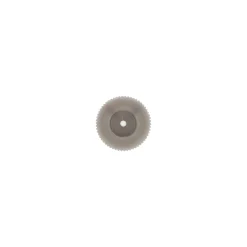 LED Kaars rib melt 3st taupe