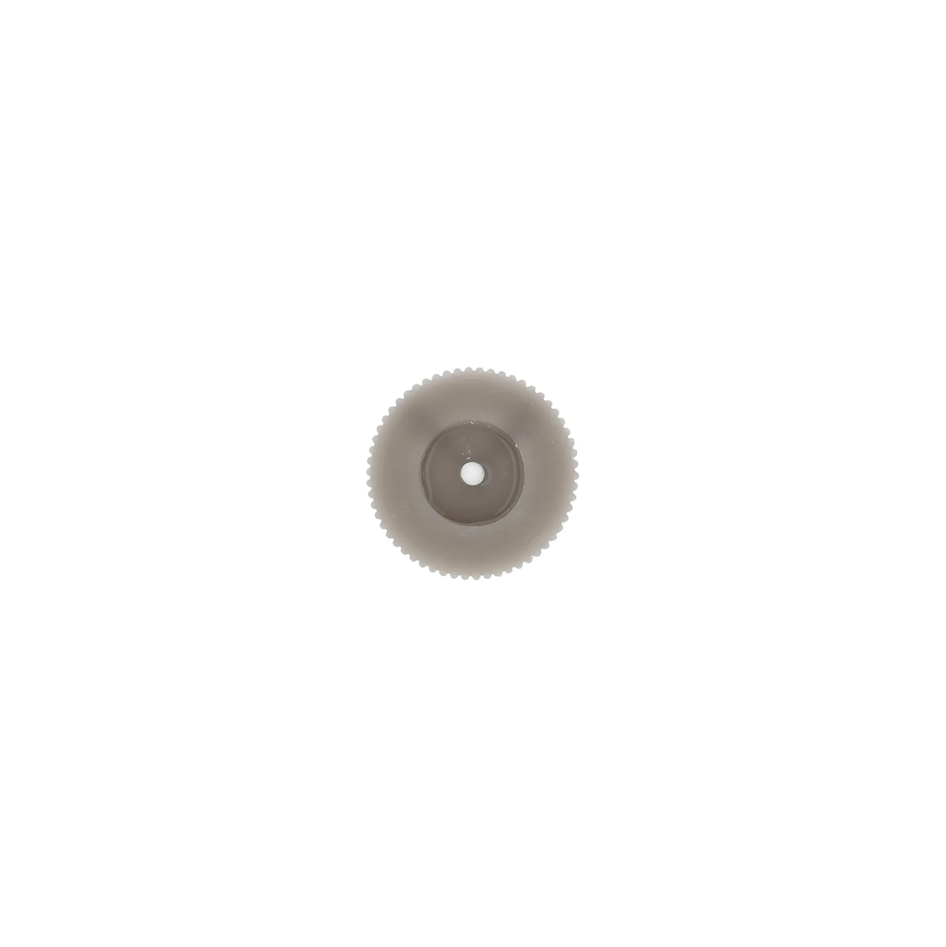 LED Kaars rib melt 3st taupe