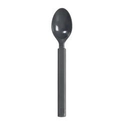 Lepel grijs herbruikbaar 6st Duni