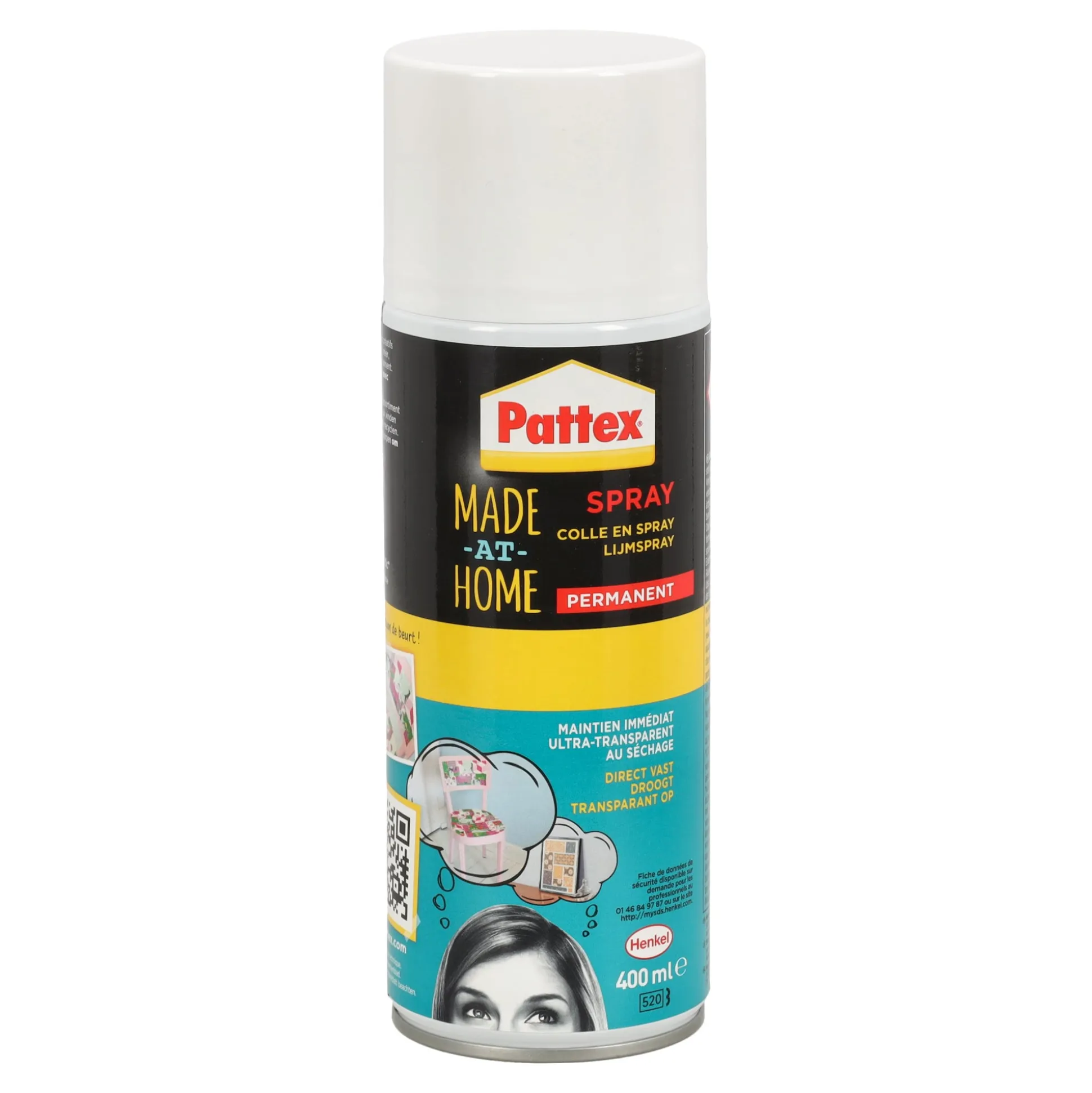 Lijmspray 400ml Pattex made at home