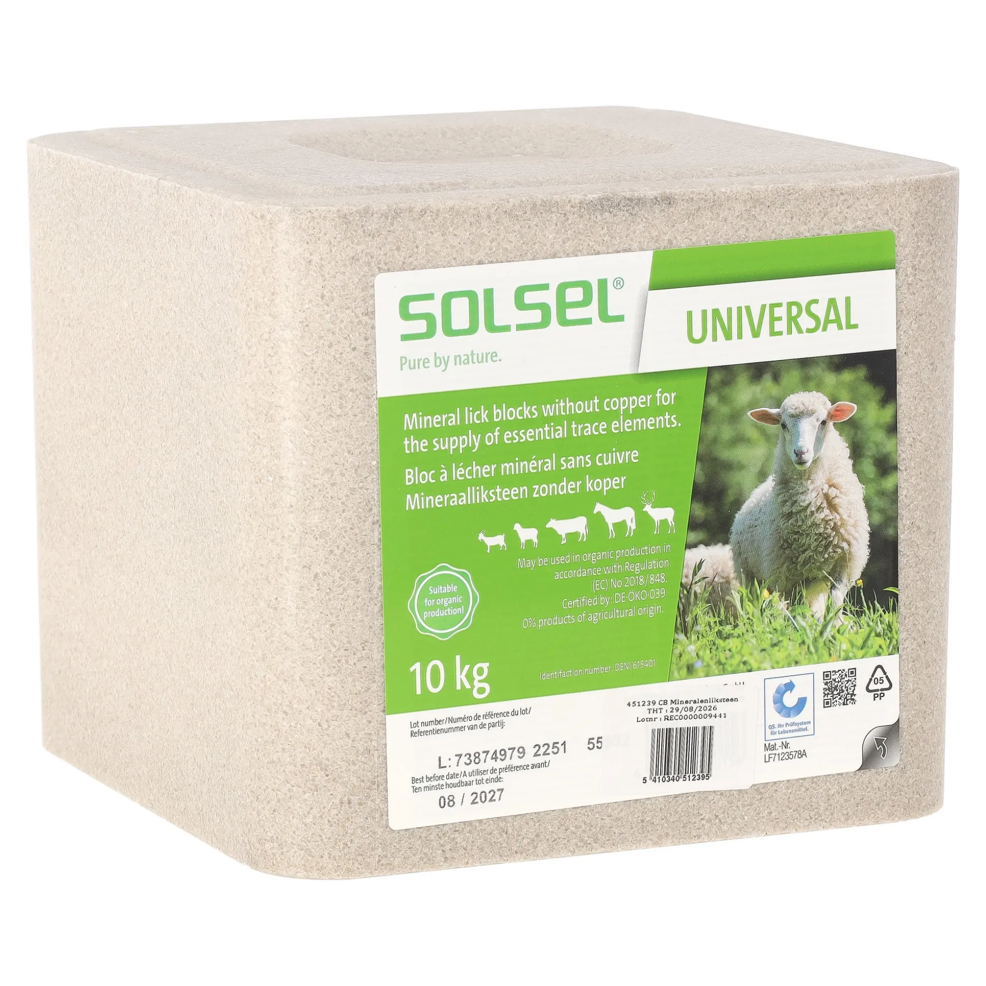 Liksteen mineraal 10 kg Country's Best