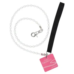 Looplijn lumibeads wit