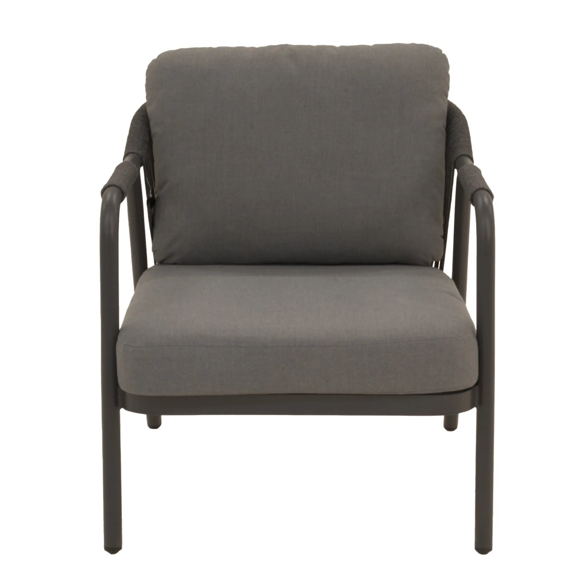 Loungeset Calanca antraciet met kussens