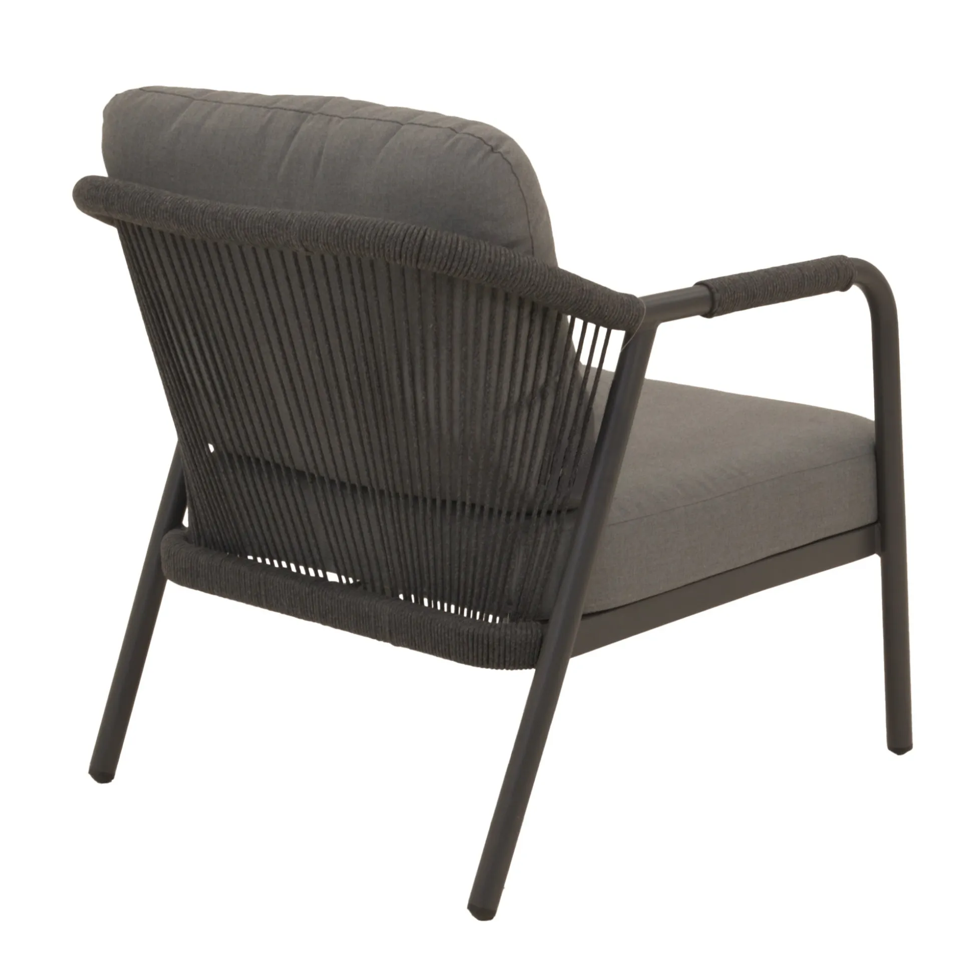Loungeset Calanca antraciet met kussens