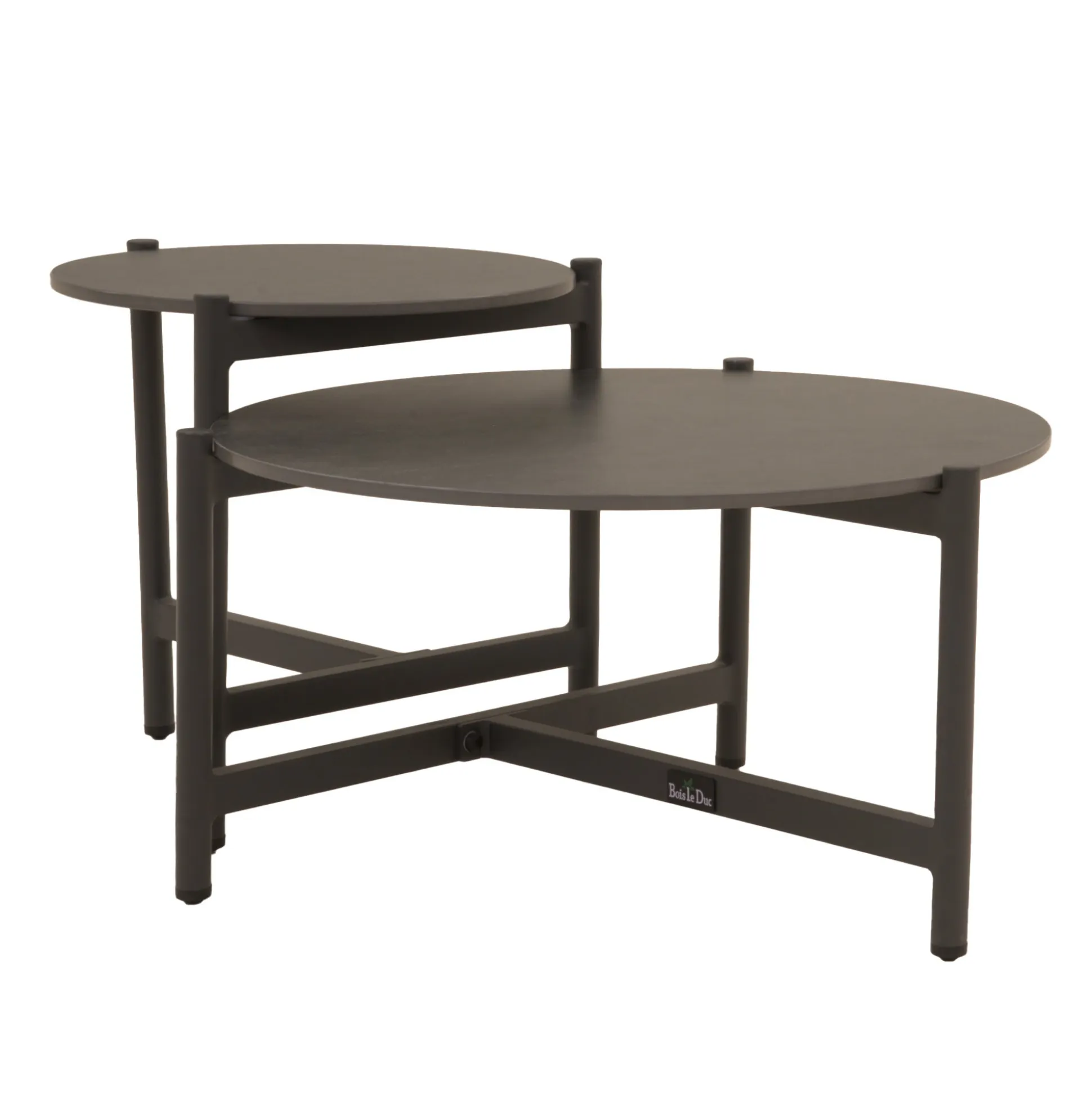 Loungeset Calanca antraciet met kussens
