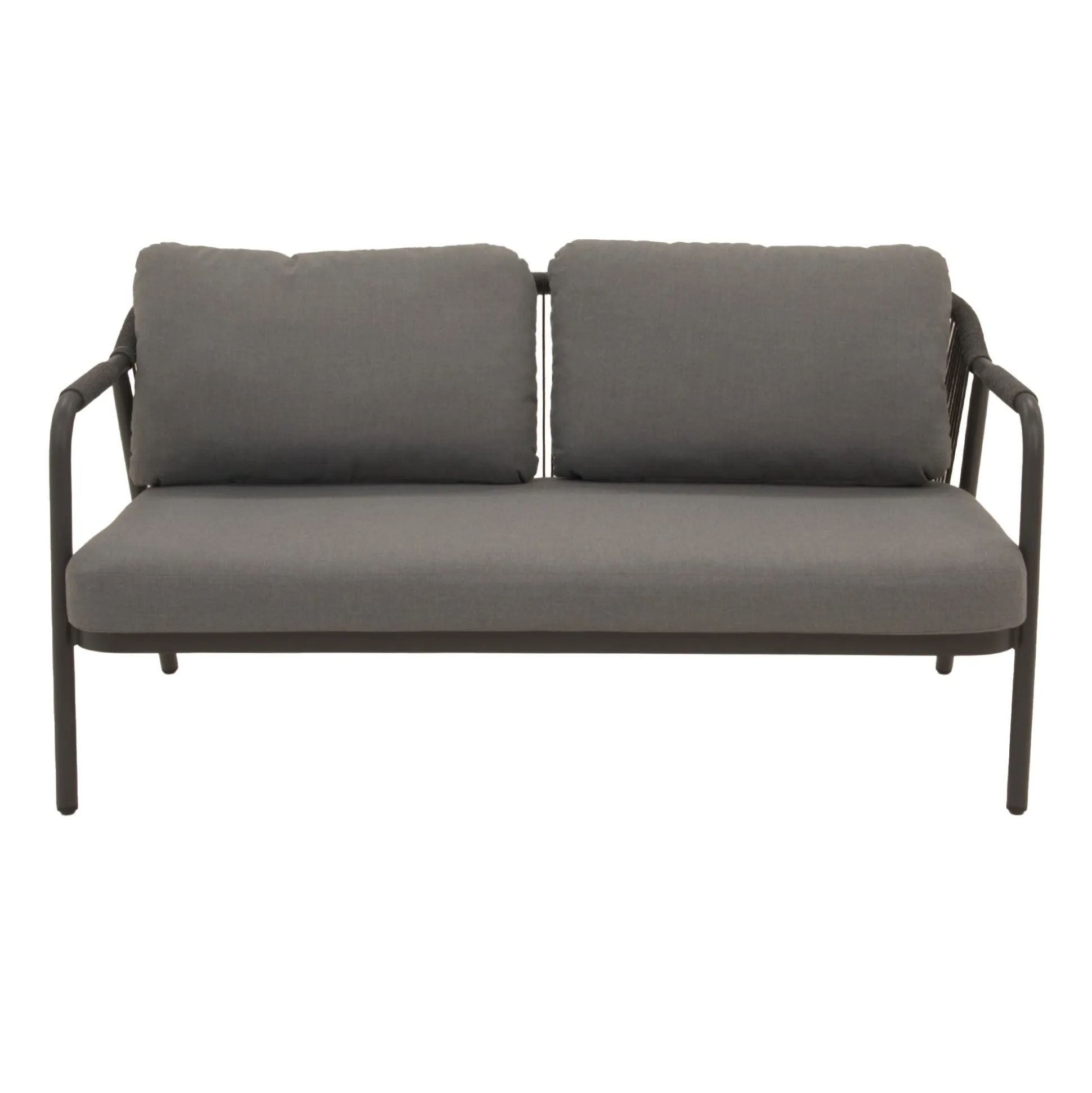 Loungeset Calanca antraciet met kussens